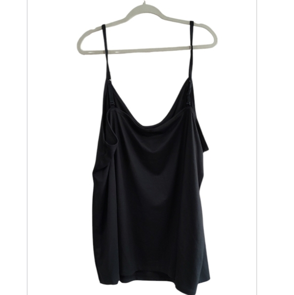 Terra & Sky Black Camisole Top Size 5X - Picture 2 of 4